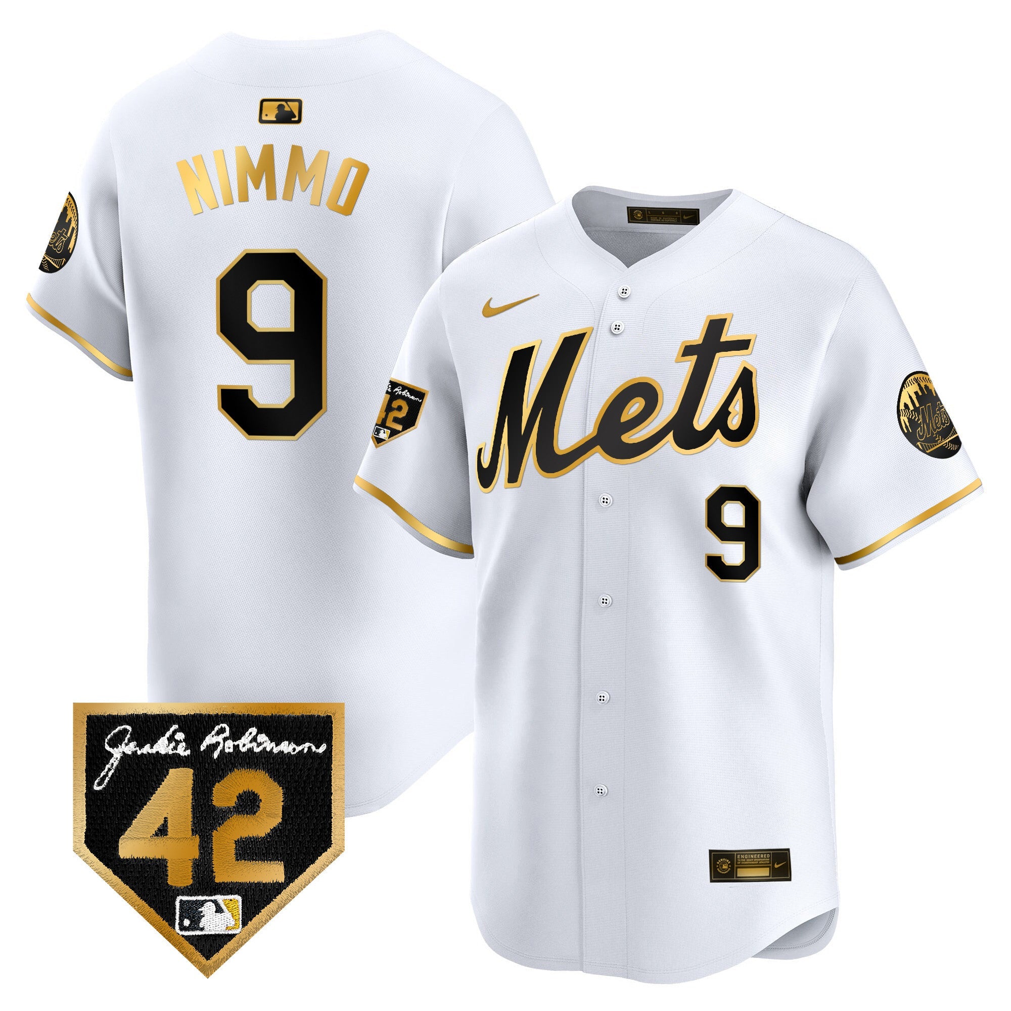Men’s New York 2024 Jackie Robinson Patch Vapor Premier Limited Jersey