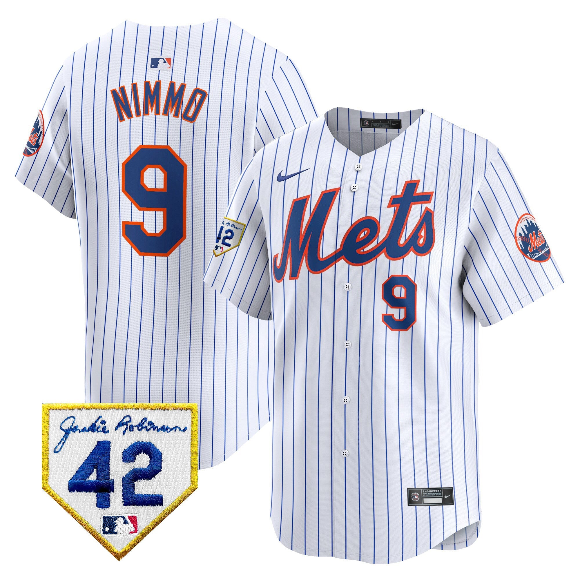 Men’s New York 2024 Jackie Robinson Patch Vapor Premier Limited Jersey