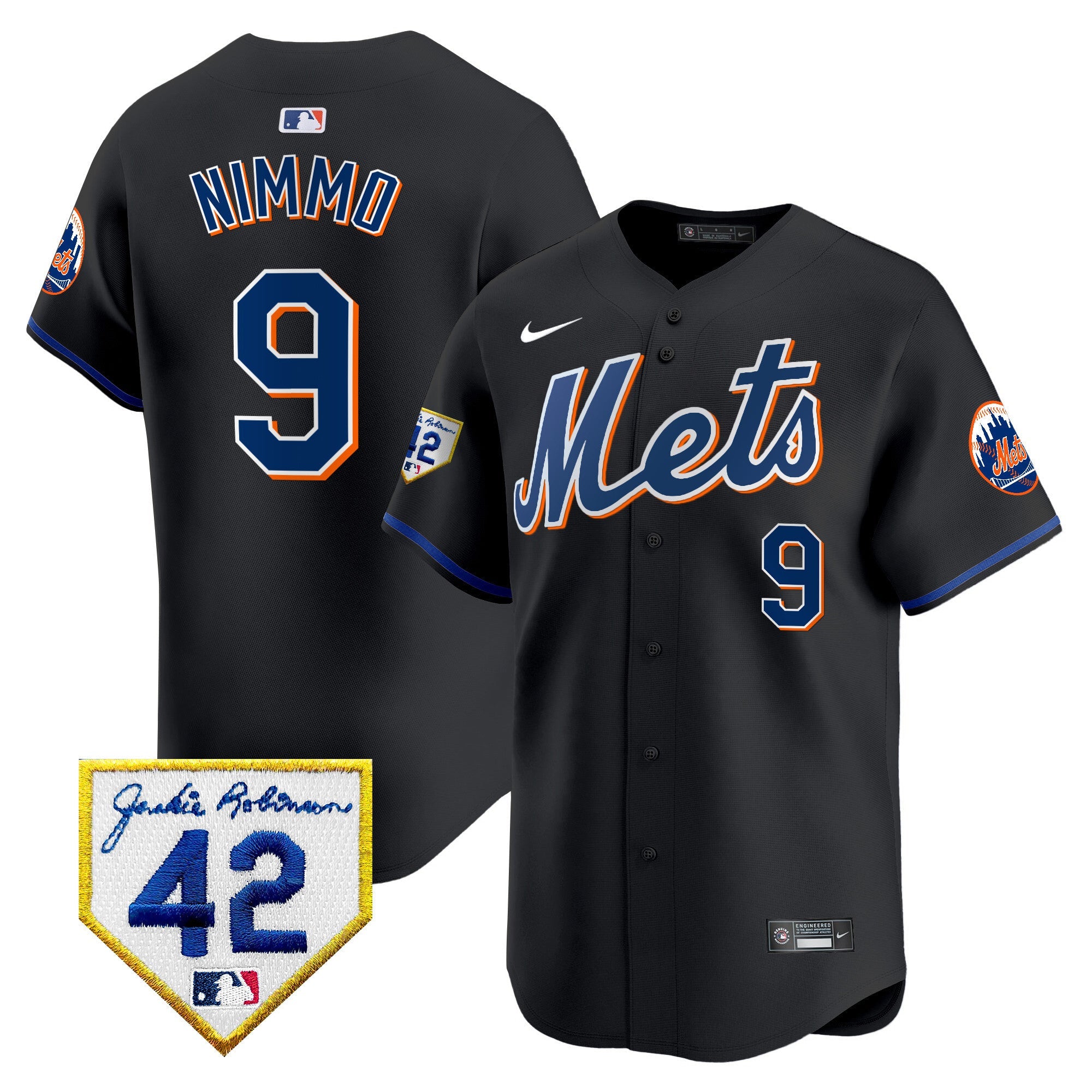Men’s New York 2024 Jackie Robinson Patch Vapor Premier Limited Jersey