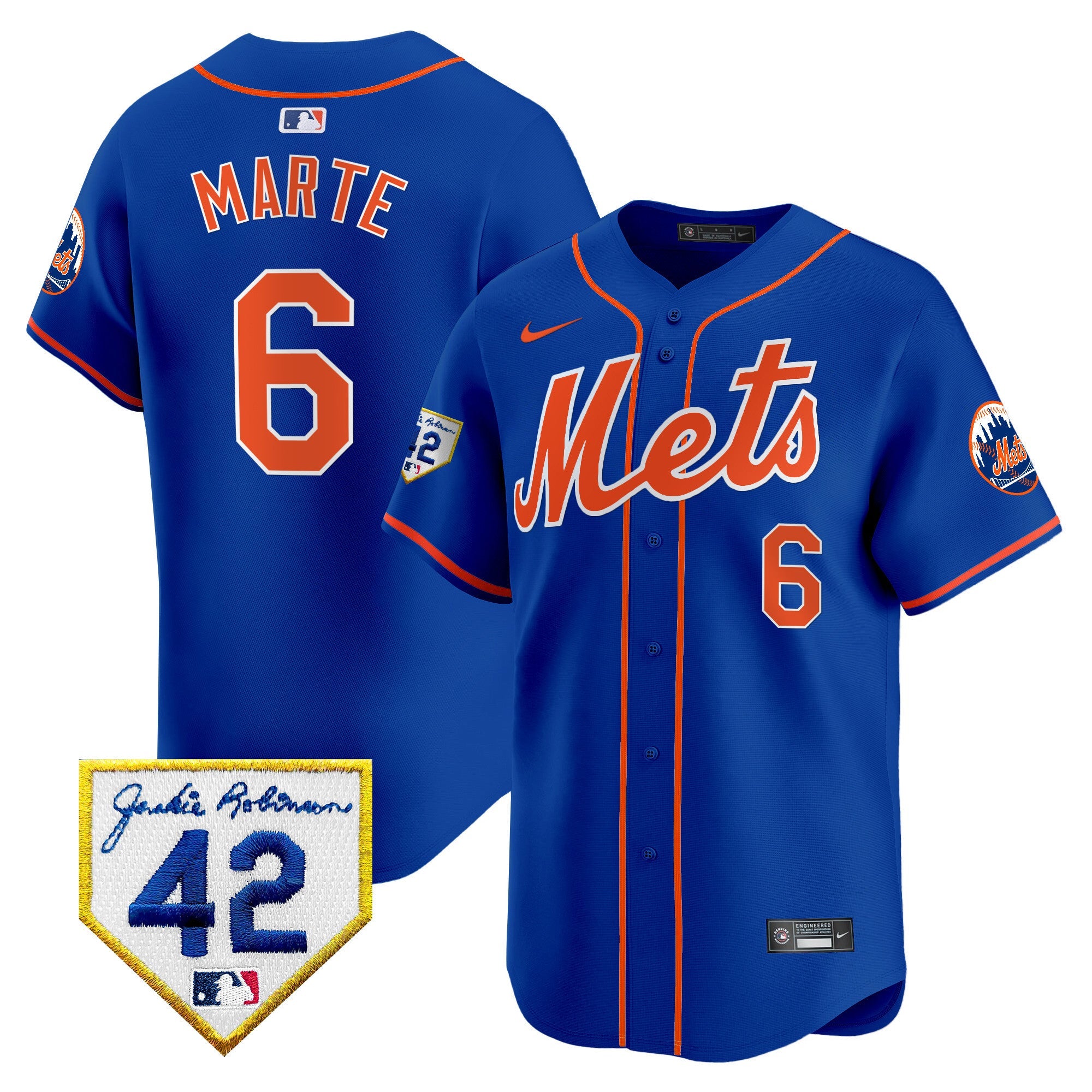 Men’s New York 2024 Jackie Robinson Patch Vapor Premier Limited Jersey