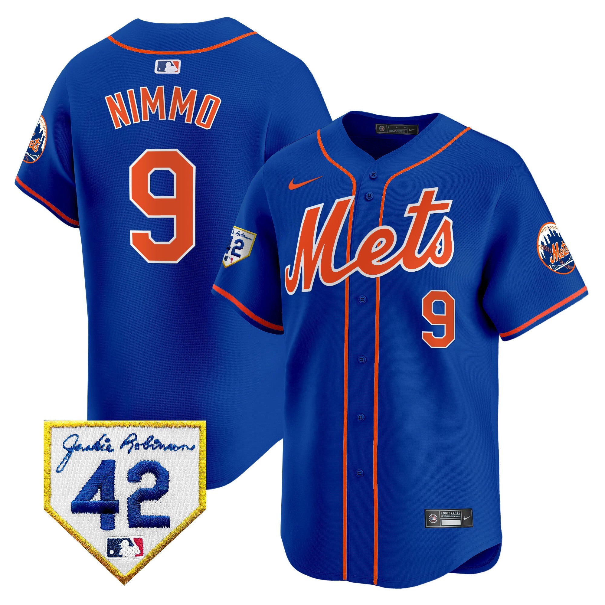 Men’s New York 2024 Jackie Robinson Patch Vapor Premier Limited Jersey