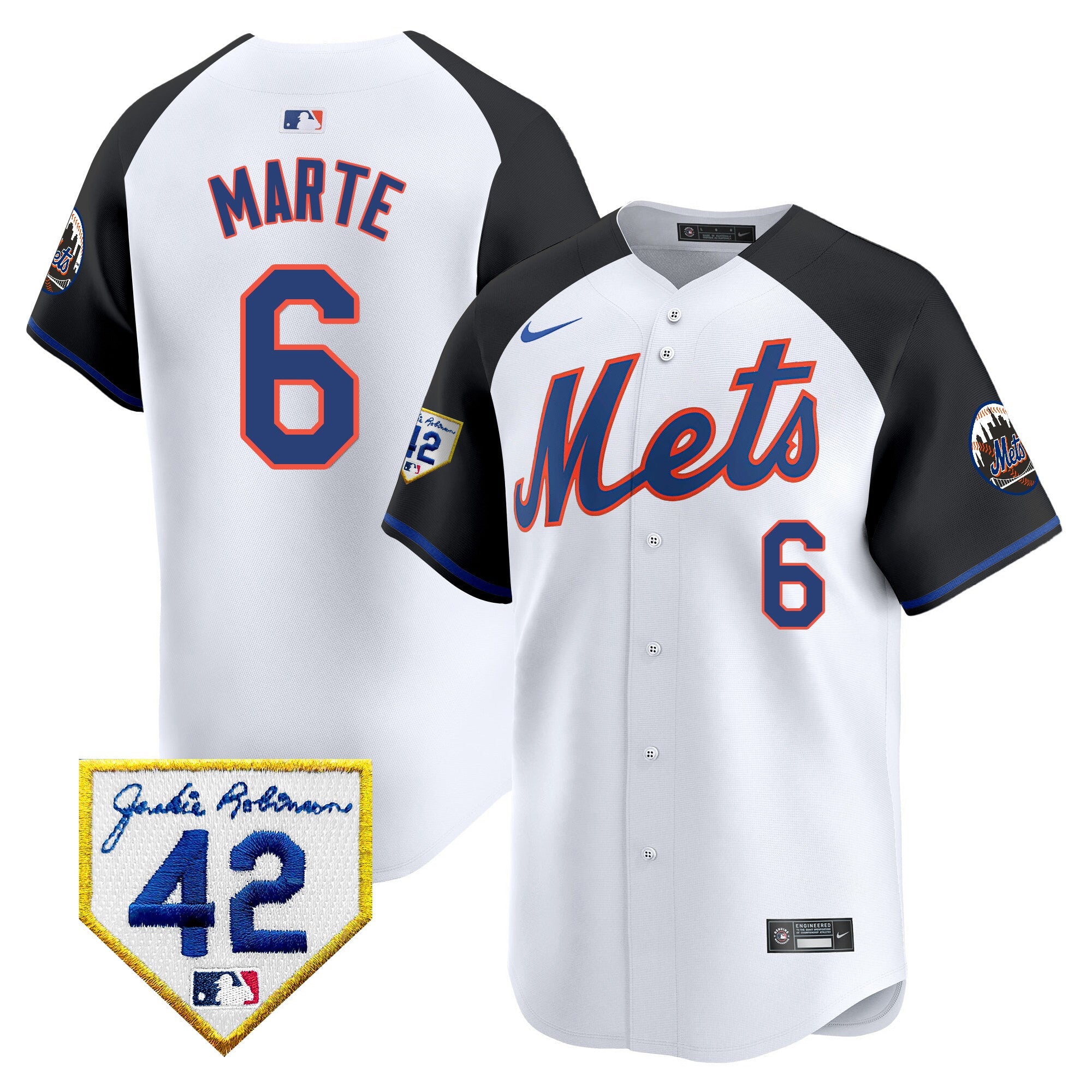 Men’s New York 2024 Jackie Robinson Patch Vapor Premier Limited Jersey