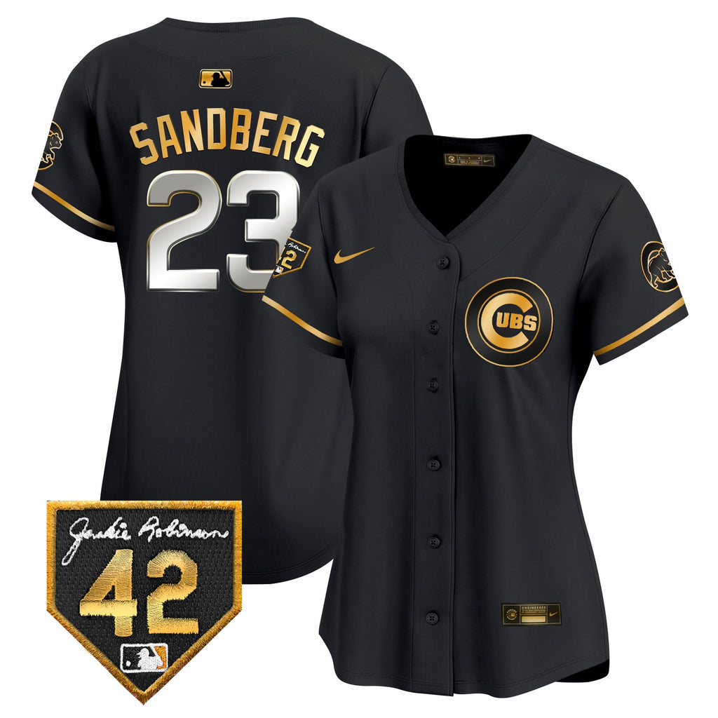 Women’s Chicago Jackie Robinson Patch Vapor Premier Limited Jersey V2