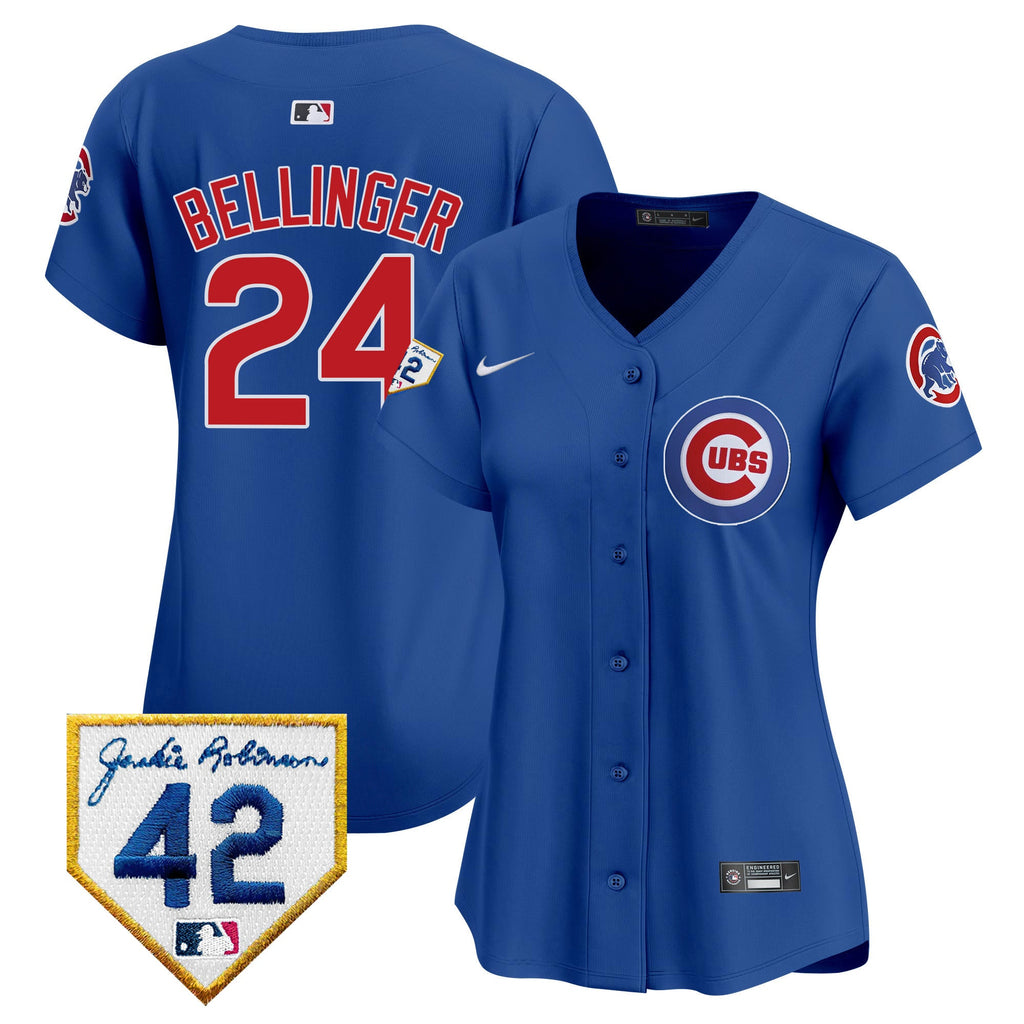 Women’s Chicago Jackie Robinson Patch Vapor Premier Limited Jersey