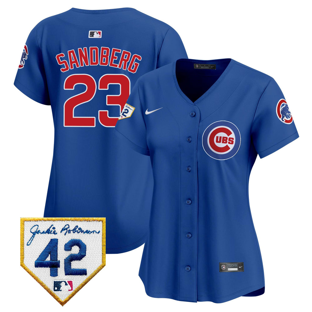 Women’s Chicago Jackie Robinson Patch Vapor Premier Limited Jersey