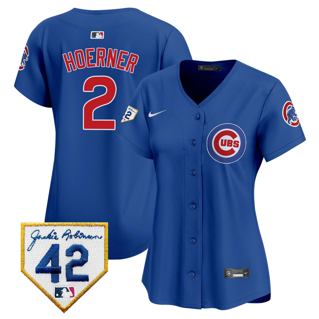 Women’s Chicago Jackie Robinson Patch Vapor Premier Limited Jersey
