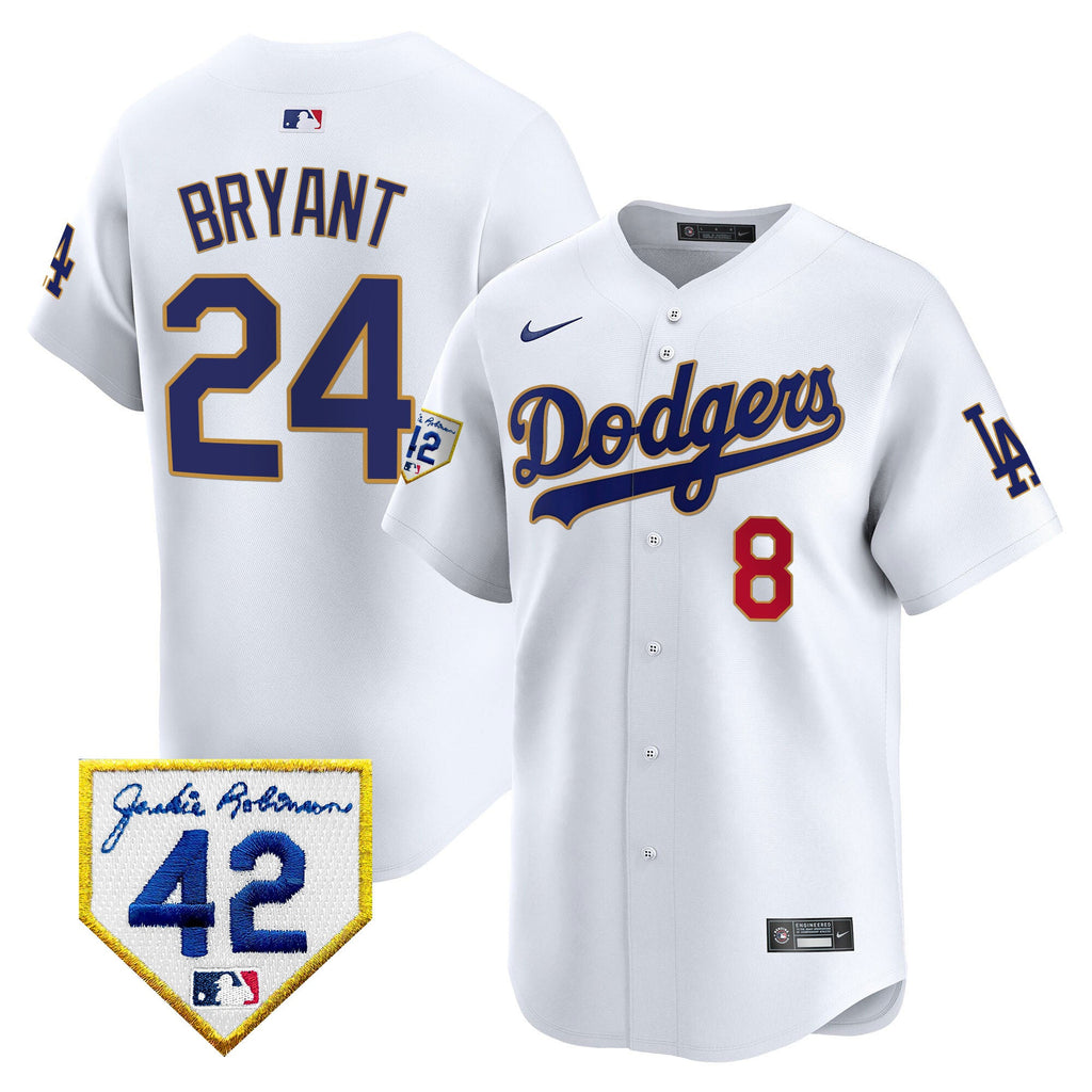 Men’s 2024 Jackie Robinson Patch Vapor Premier Limited Jersey