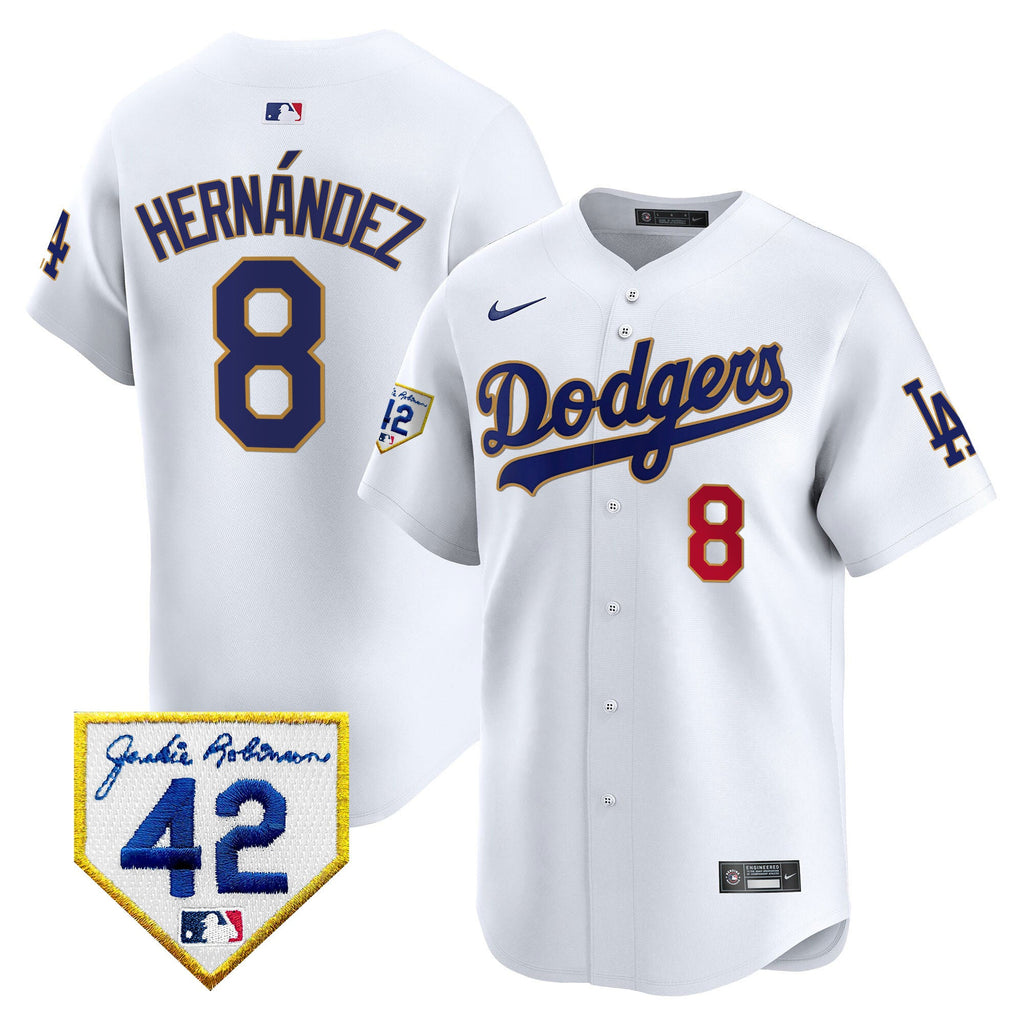 Men’s 2024 Jackie Robinson Patch Vapor Premier Limited Jersey
