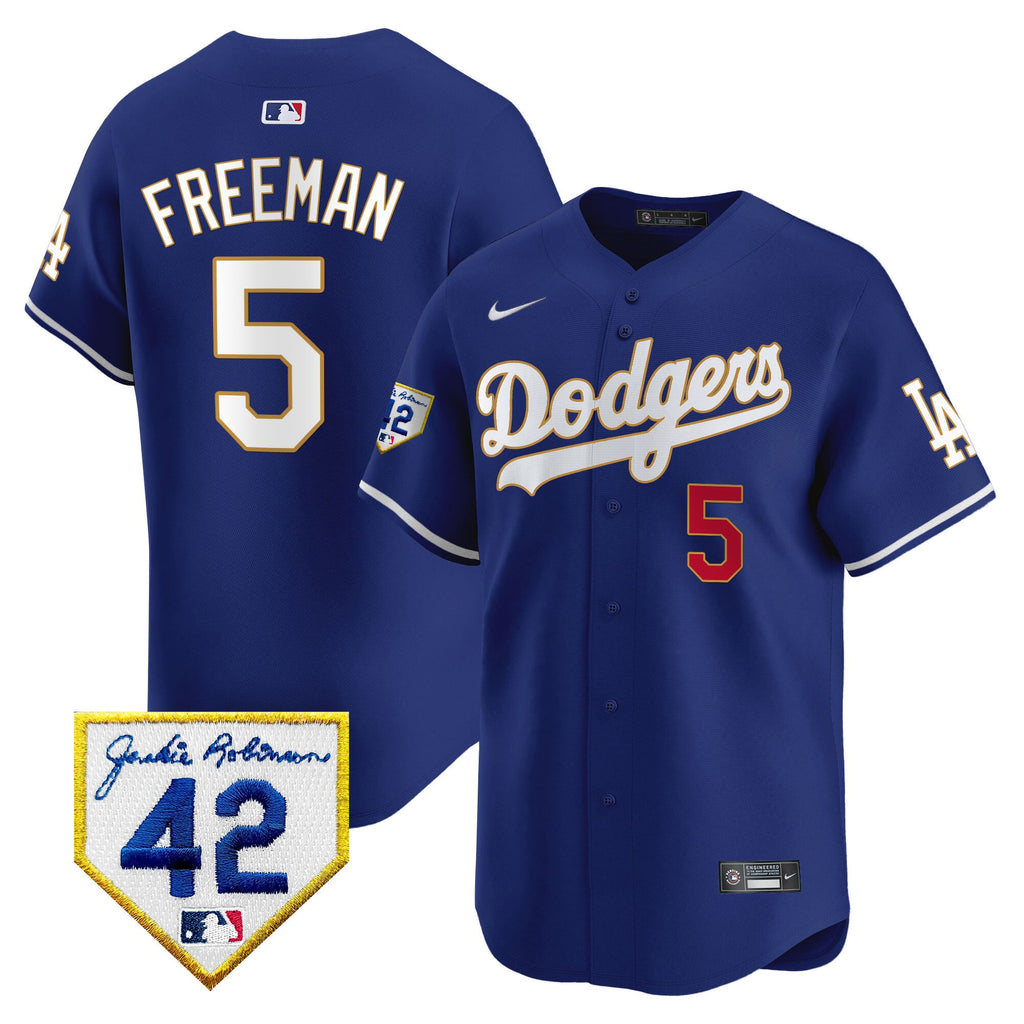 Men’s 2024 Jackie Robinson Patch Vapor Premier Limited Jersey