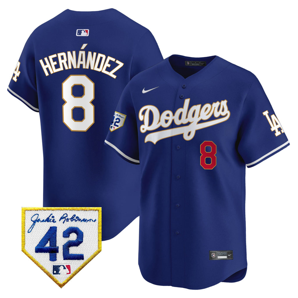 Men’s 2024 Jackie Robinson Patch Vapor Premier Limited Jersey