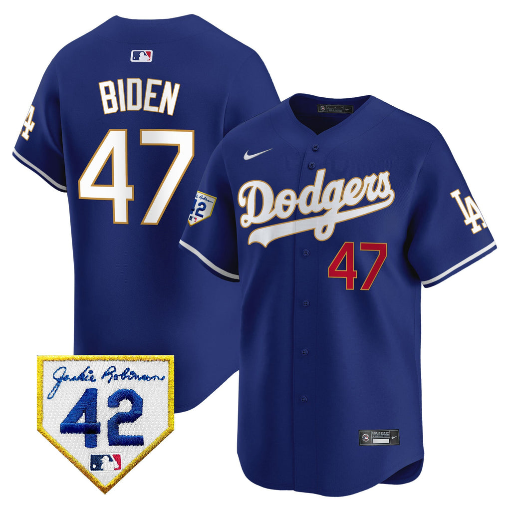 Men’s 2024 Jackie Robinson Patch Vapor Premier Limited Jersey