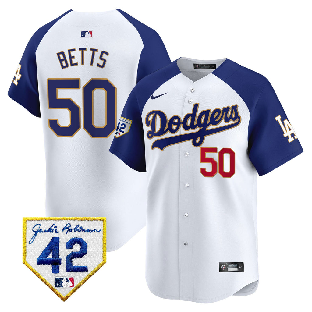 Men’s 2024 Jackie Robinson Patch Vapor Premier Limited Jersey