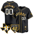 Houston 2024 Robinson & Texas Patch Vapor Premier Limited Custom Jersey