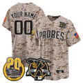 Tony Gwynn & Petco Park 20th Patch USMC Vapor Premier Limited Custom Jersey