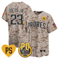 Men’s “For Peter” & Petco Park 20th Patch USMC Vapor Premier Limited Jersey