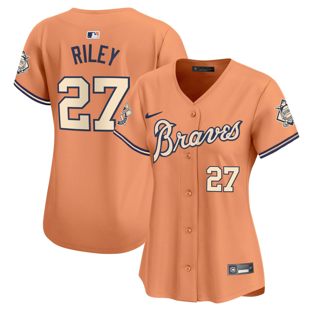 Women’s Atlanta Peaches n’ Cream Vapor Premier Limited Jersey