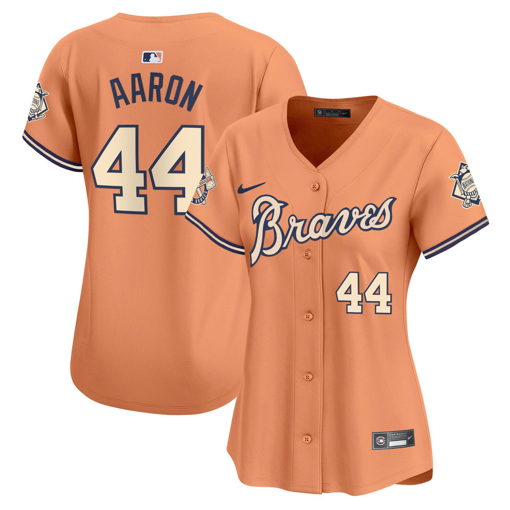 Women’s Atlanta Peaches n’ Cream Vapor Premier Limited Jersey
