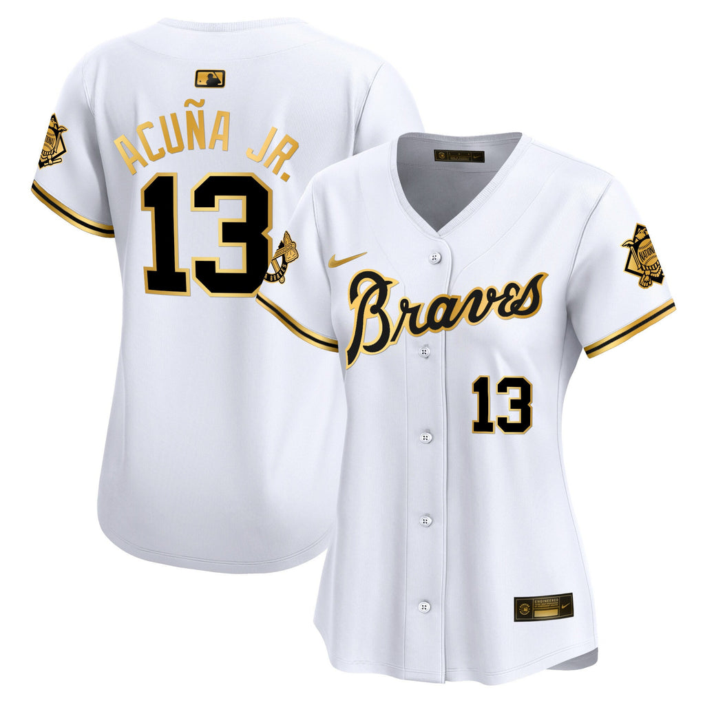 Women’s Atlanta Peaches n’ Cream Vapor Premier Limited Jersey