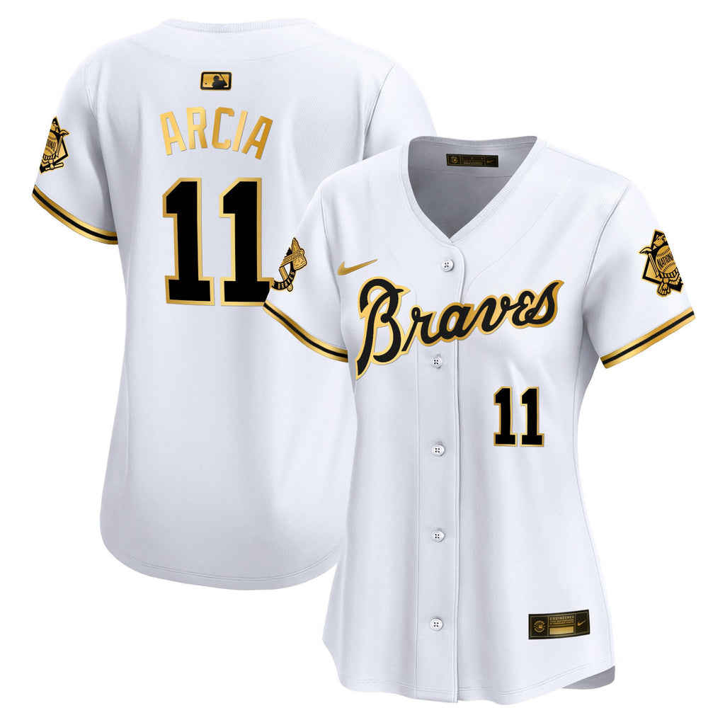 Women’s Atlanta Peaches n’ Cream Vapor Premier Limited Jersey
