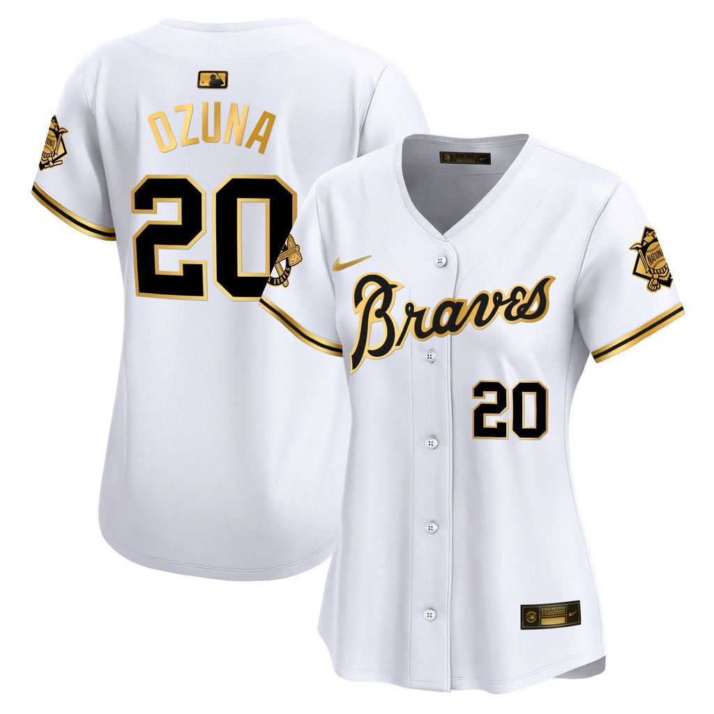 Women’s Atlanta Peaches n’ Cream Vapor Premier Limited Jersey