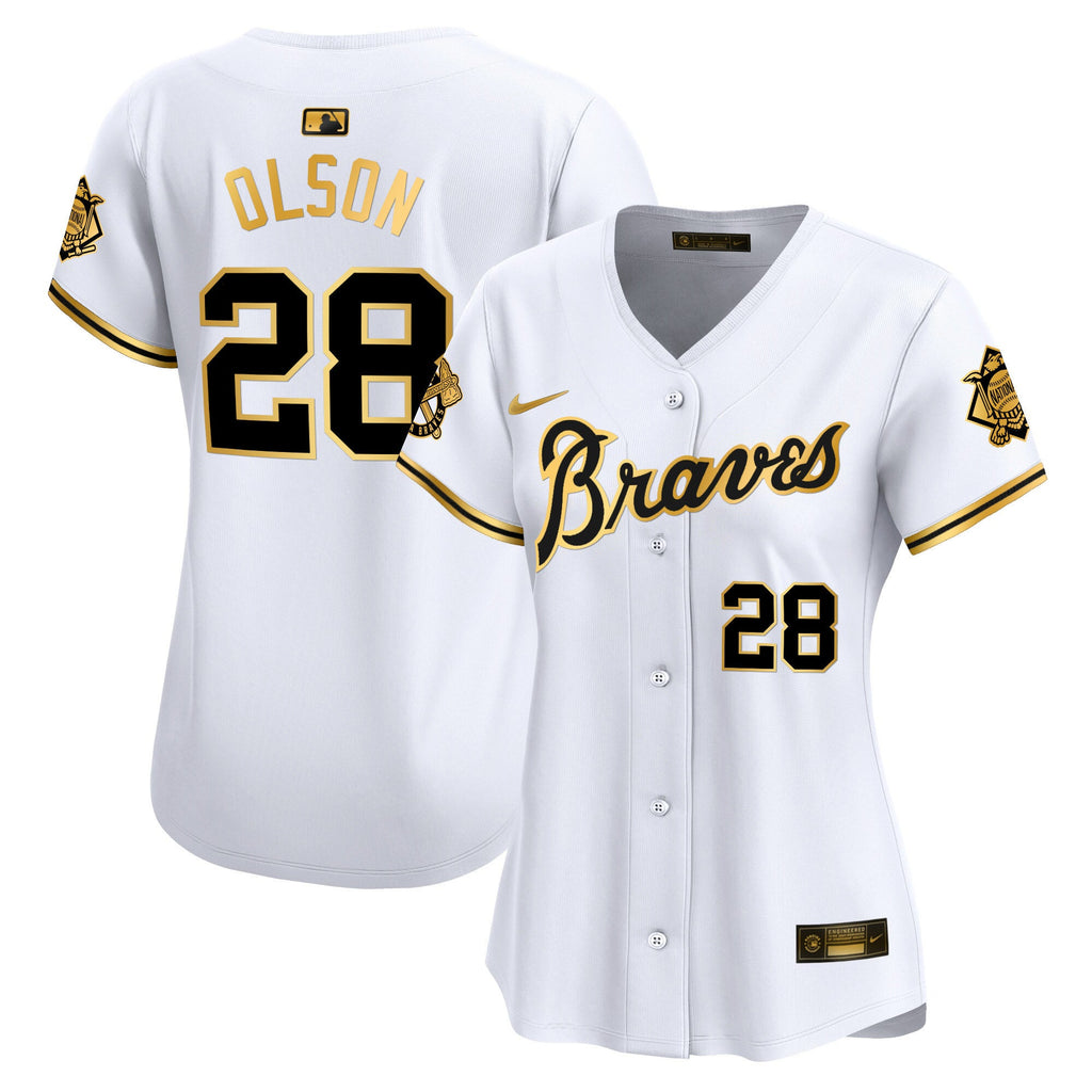 Women’s Atlanta Peaches n’ Cream Vapor Premier Limited Jersey