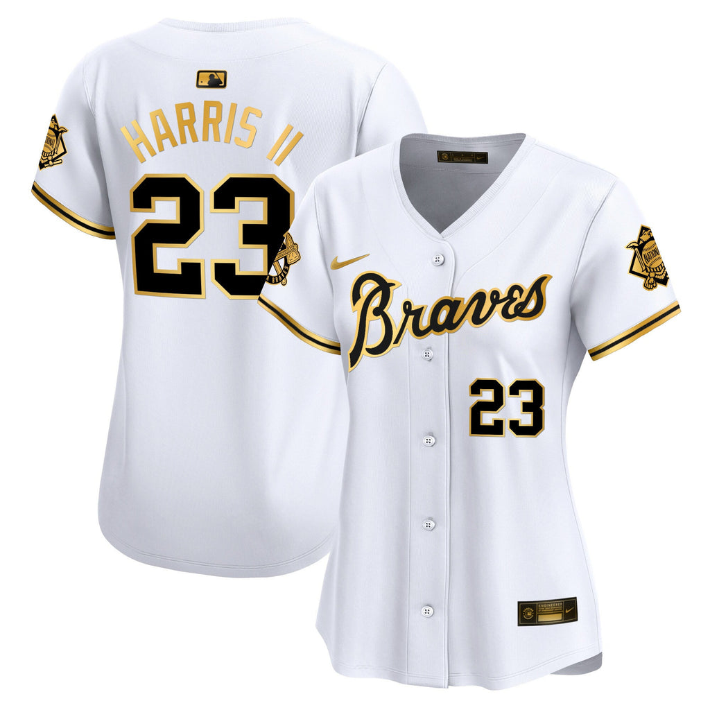 Women’s Atlanta Peaches n’ Cream Vapor Premier Limited Jersey