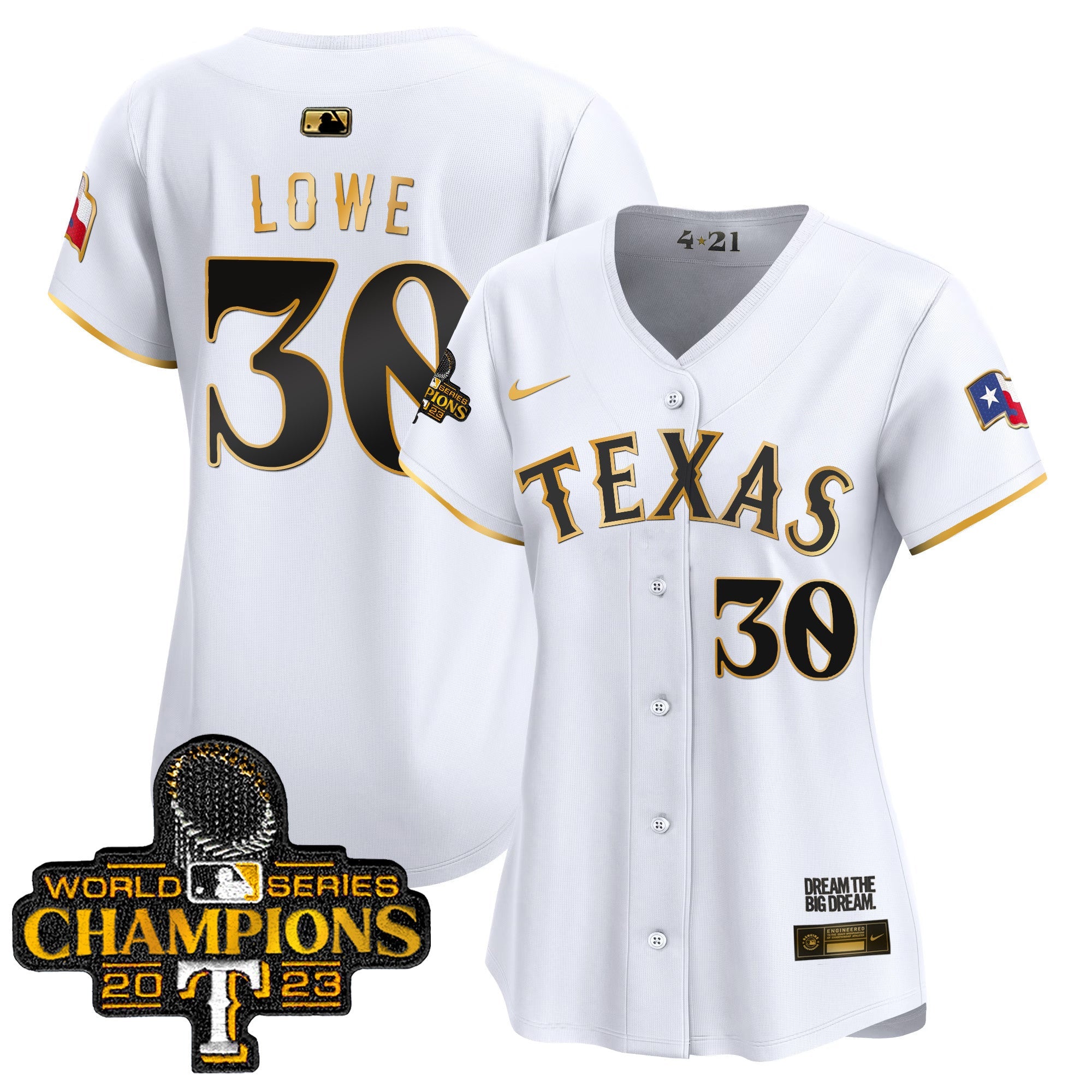Women’s Texas 2023 World Series Champions City Connect Vapor Premier Limited Jersey