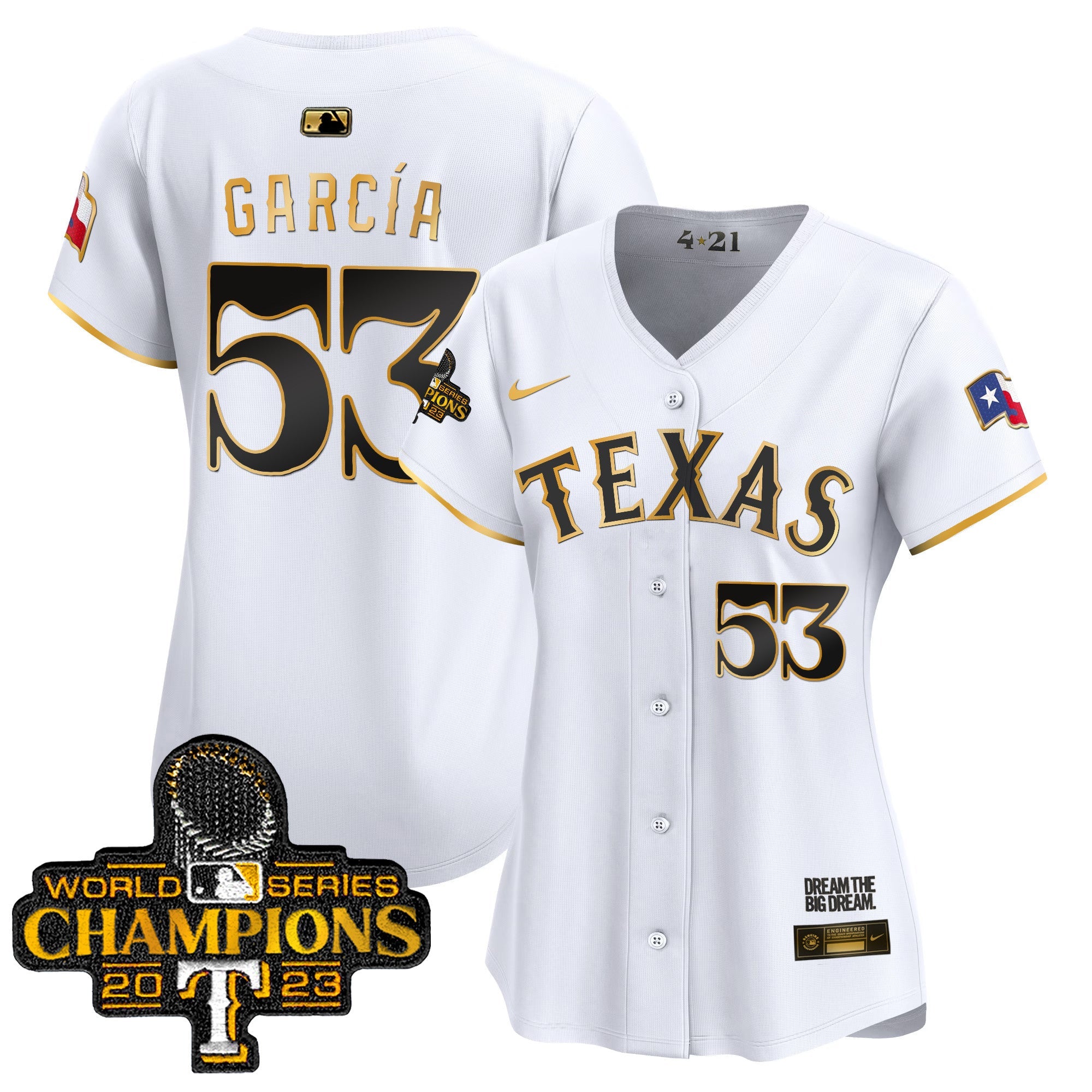 Women’s Texas 2023 World Series Champions City Connect Vapor Premier Limited Jersey