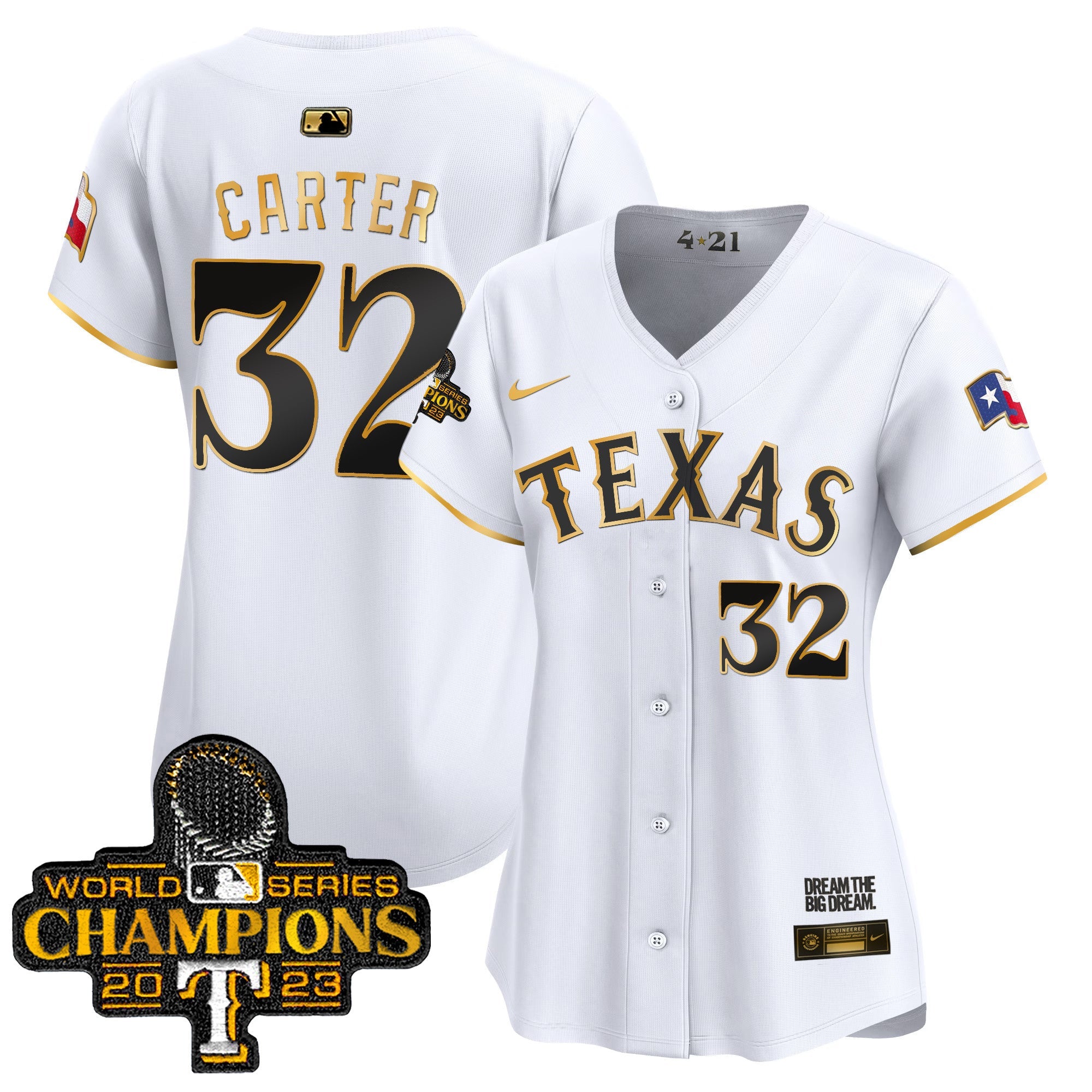 Women’s Texas 2023 World Series Champions City Connect Vapor Premier Limited Jersey