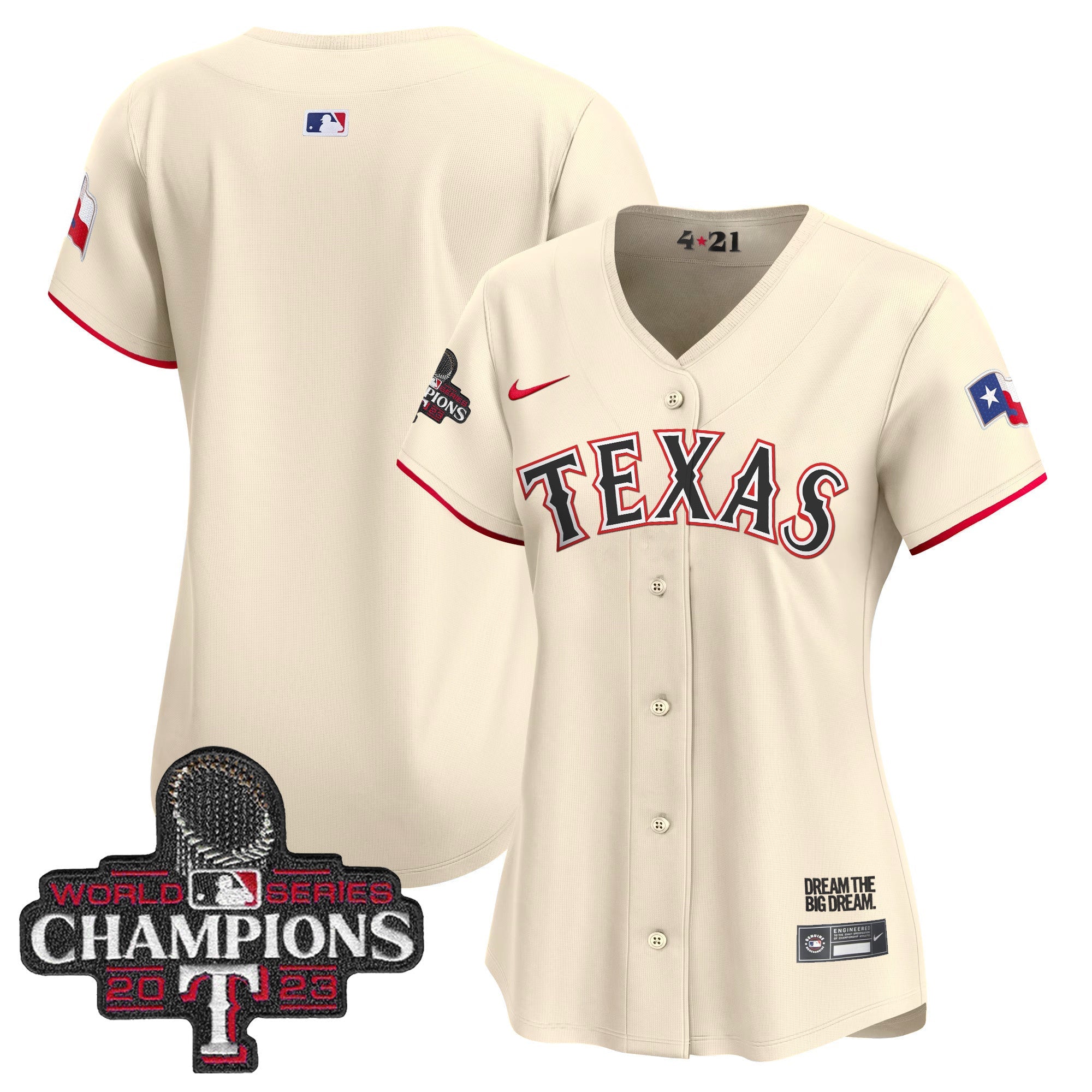 Women’s Texas 2023 World Series Champions City Connect Vapor Premier Limited Jersey