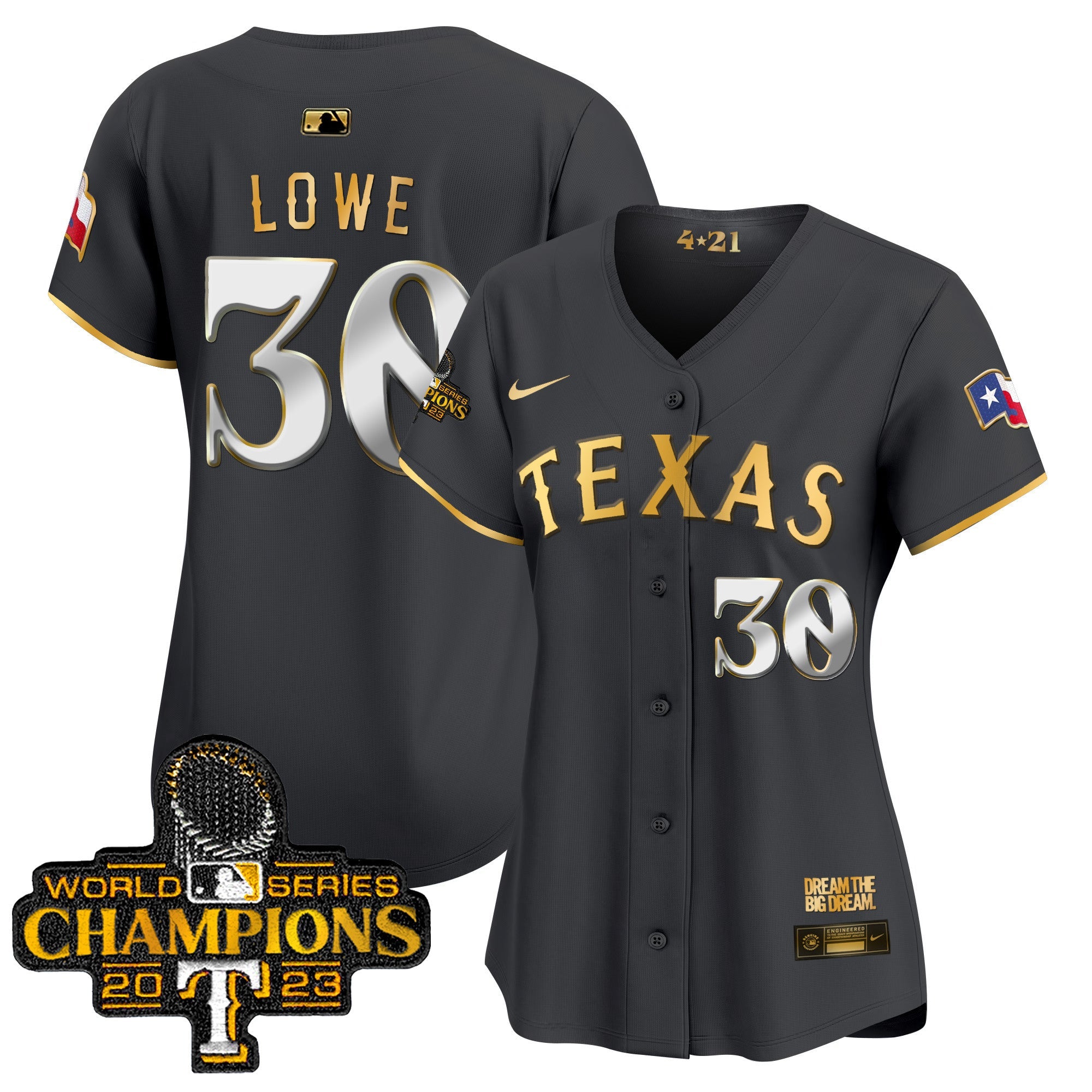 Women’s Texas 2023 World Series Champions City Connect Vapor Premier Limited Jersey