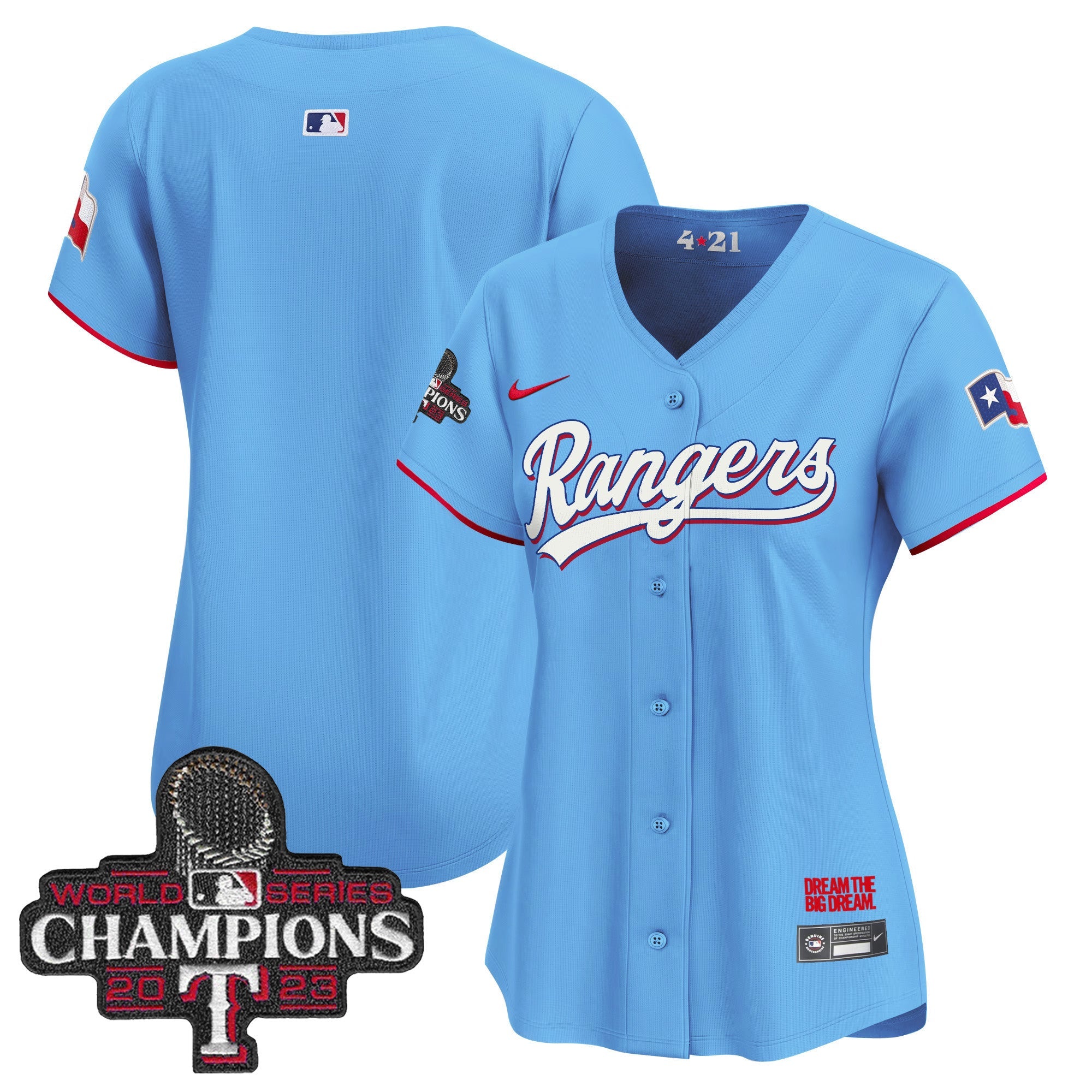 Women’s Texas 2023 World Series Champions City Connect Vapor Premier Limited Jersey