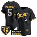 Men’s Jackie Robinson Breaking Barriers Patch Vapor Premier Limited Jersey