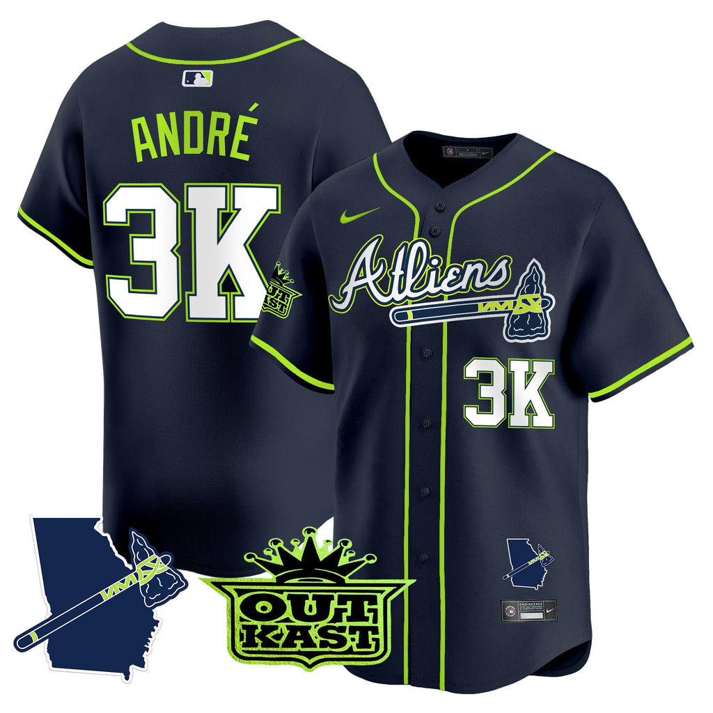Men’s Atlanta Atliens Vapor Premier Limited Jersey V2