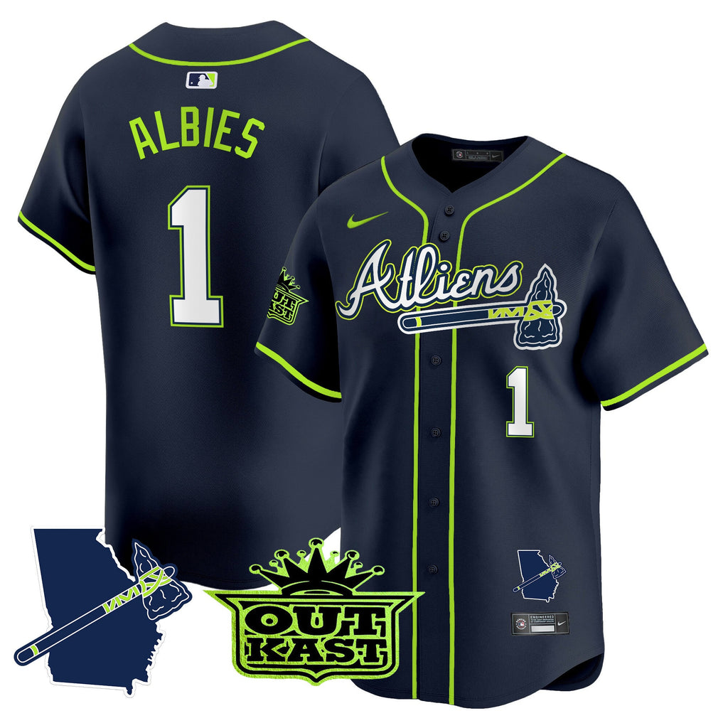 Men’s Atlanta Atliens Vapor Premier Limited Jersey V2