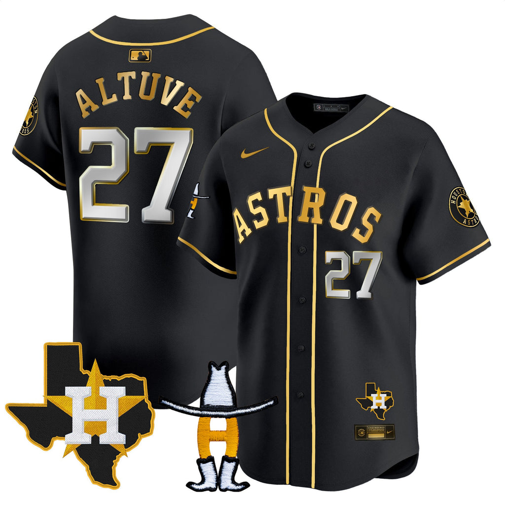 Men’s Houston Houston Rodeo Patch Vapor Premier Limited Jersey V2