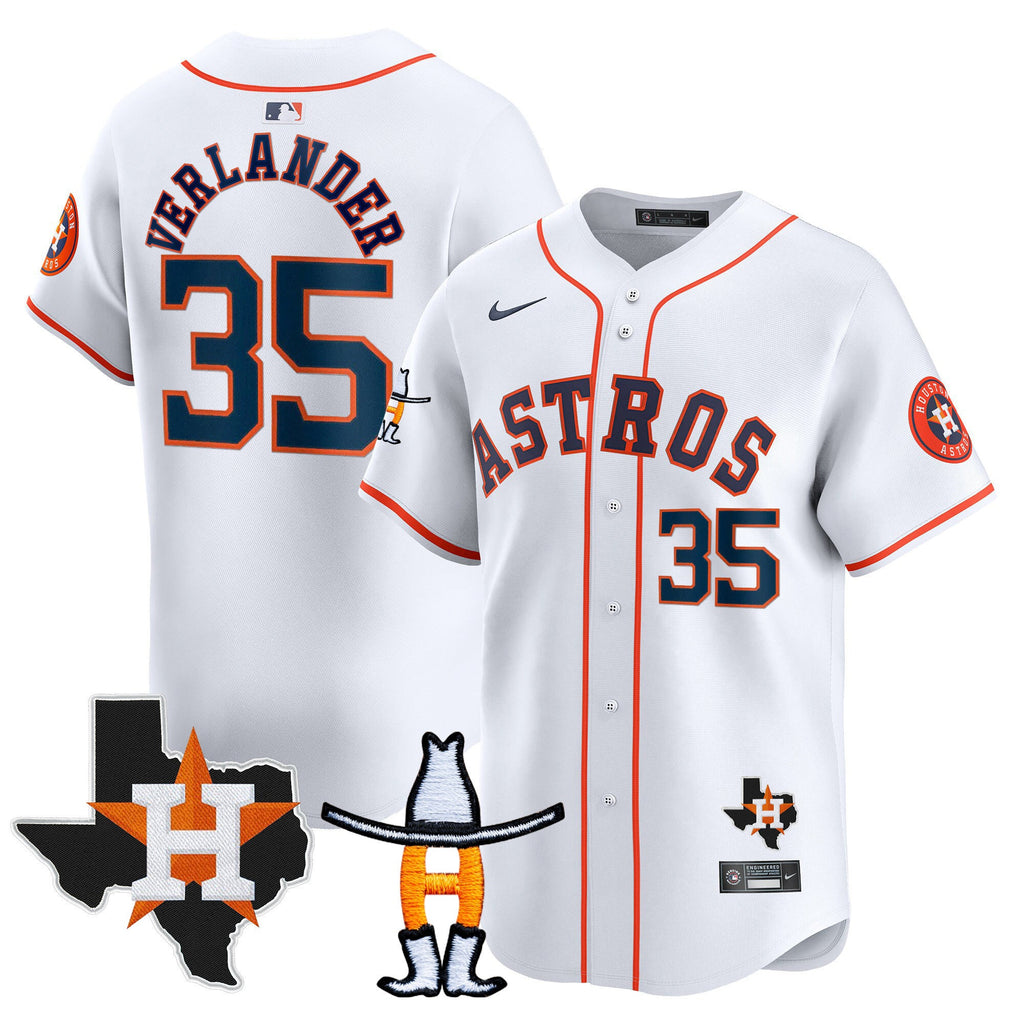 Men’s Houston Houston Rodeo Patch Vapor Premier Limited Jersey V2