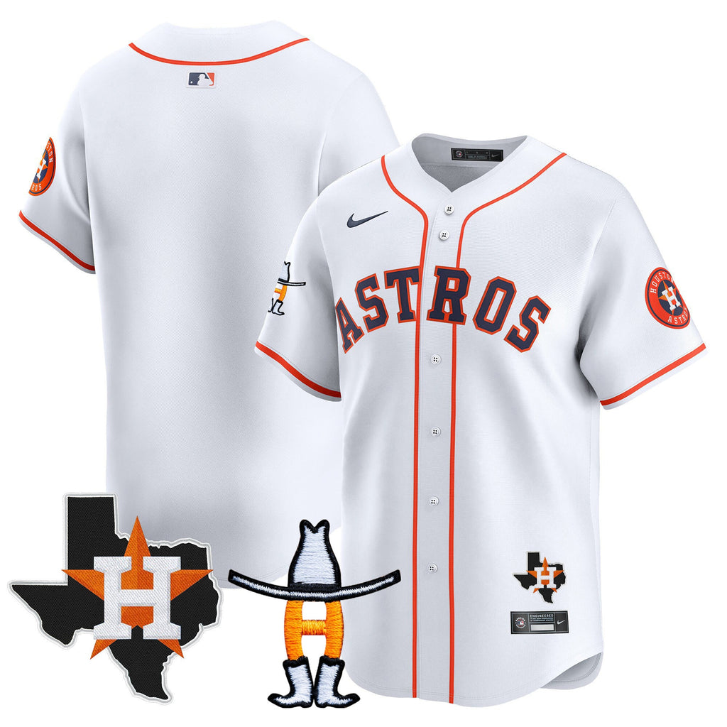 Men’s Houston Houston Rodeo Patch Vapor Premier Limited Jersey V2