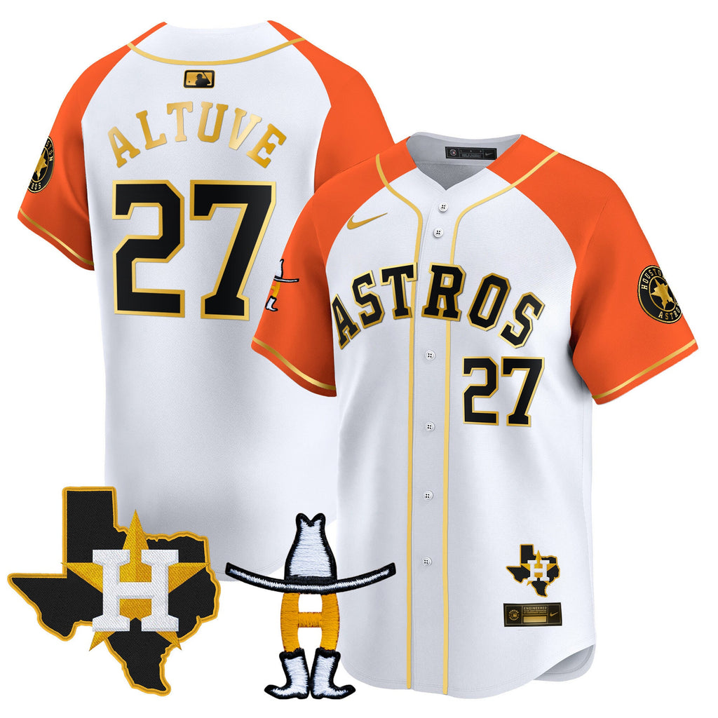 Men’s Houston Houston Rodeo Patch Vapor Premier Limited Jersey V2