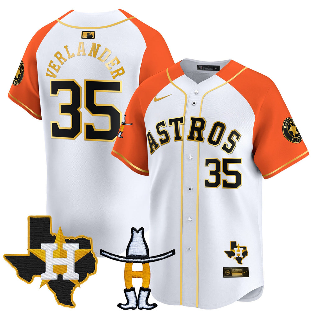 Men’s Houston Houston Rodeo Patch Vapor Premier Limited Jersey V2