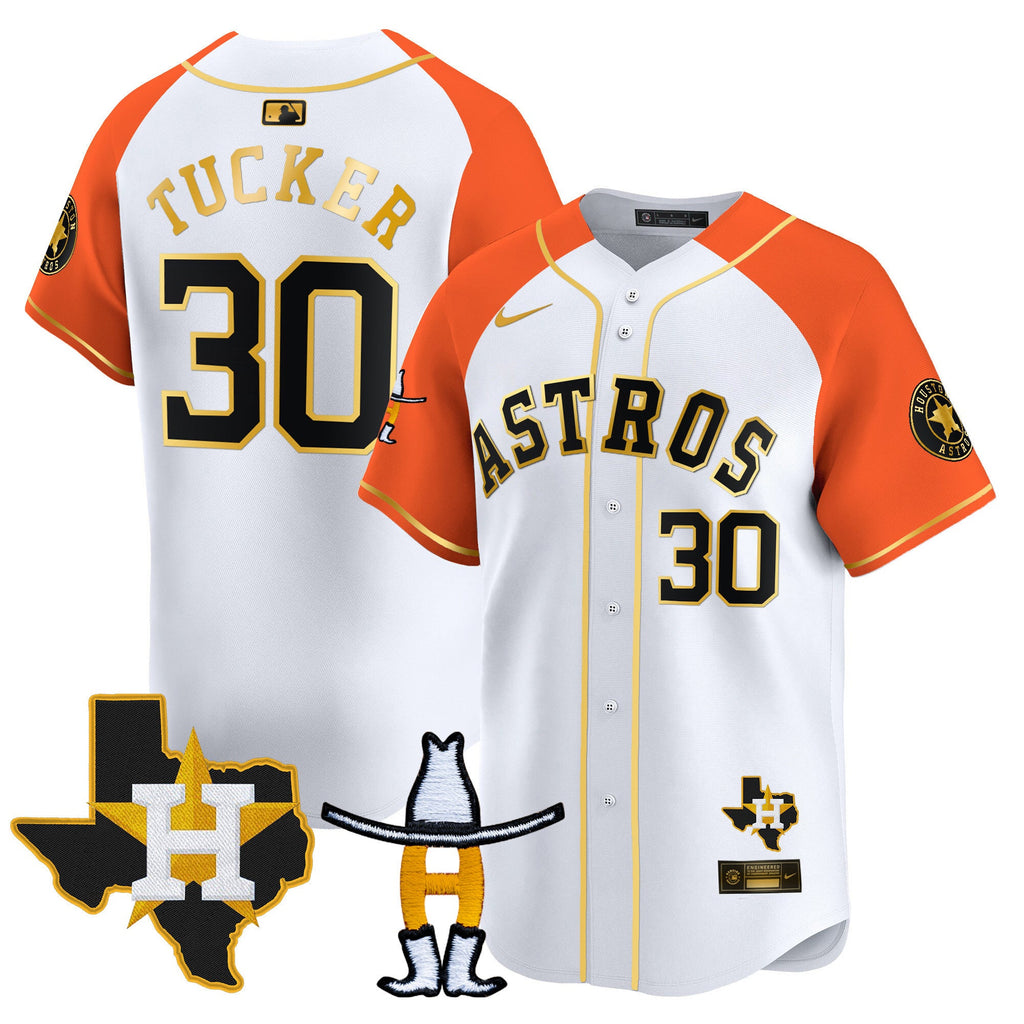 Men’s Houston Houston Rodeo Patch Vapor Premier Limited Jersey V2