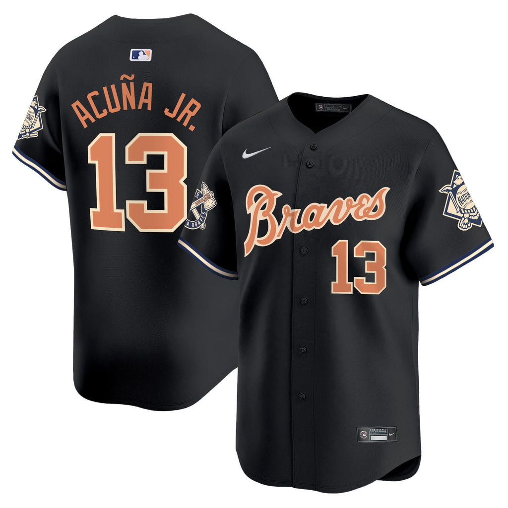 Men’s Atlanta Peaches n’ Cream Vapor Premier Limited Jersey
