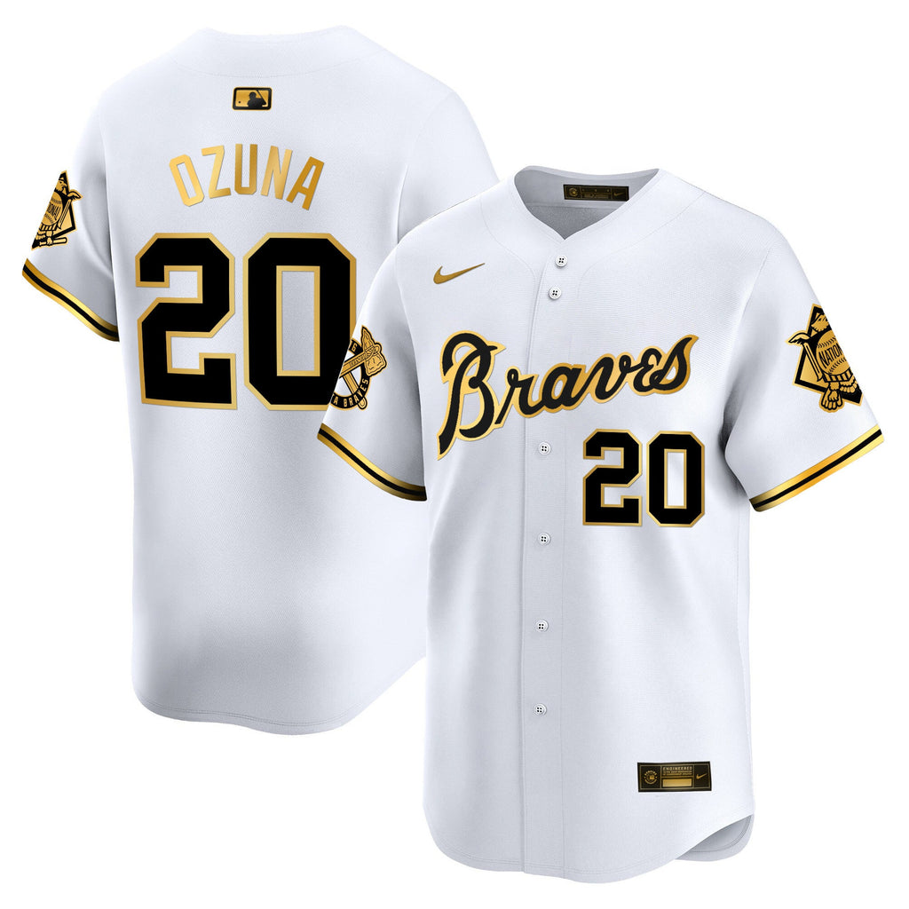 Men’s Atlanta Peaches n’ Cream Vapor Premier Limited Jersey