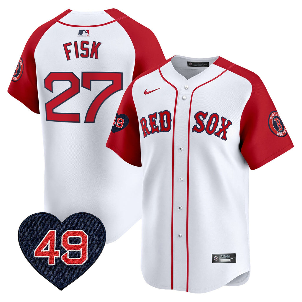 Men’s Boston Tim Wakefield Patch Vapor Premier Limited Jersey