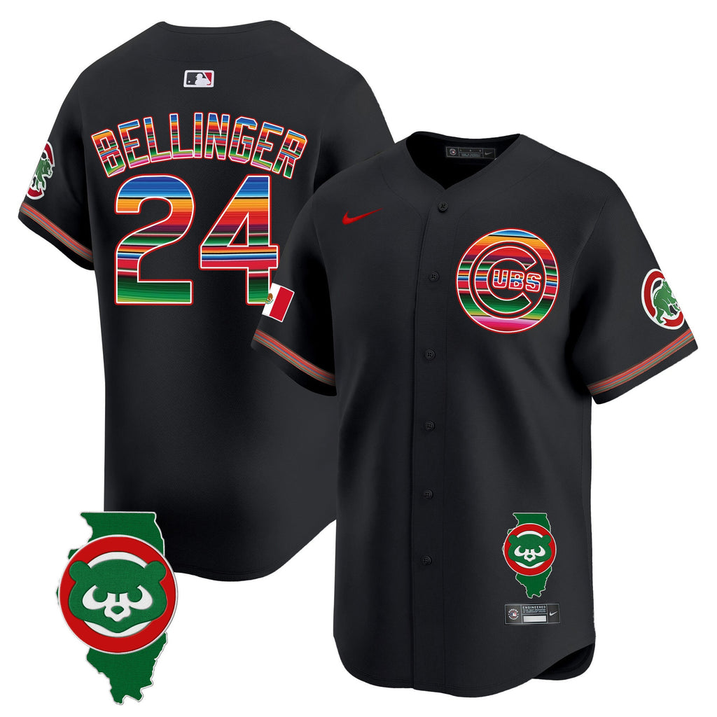 Men’s Chicago Mexico Illinois Patch Vapor Premier Limited Jersey