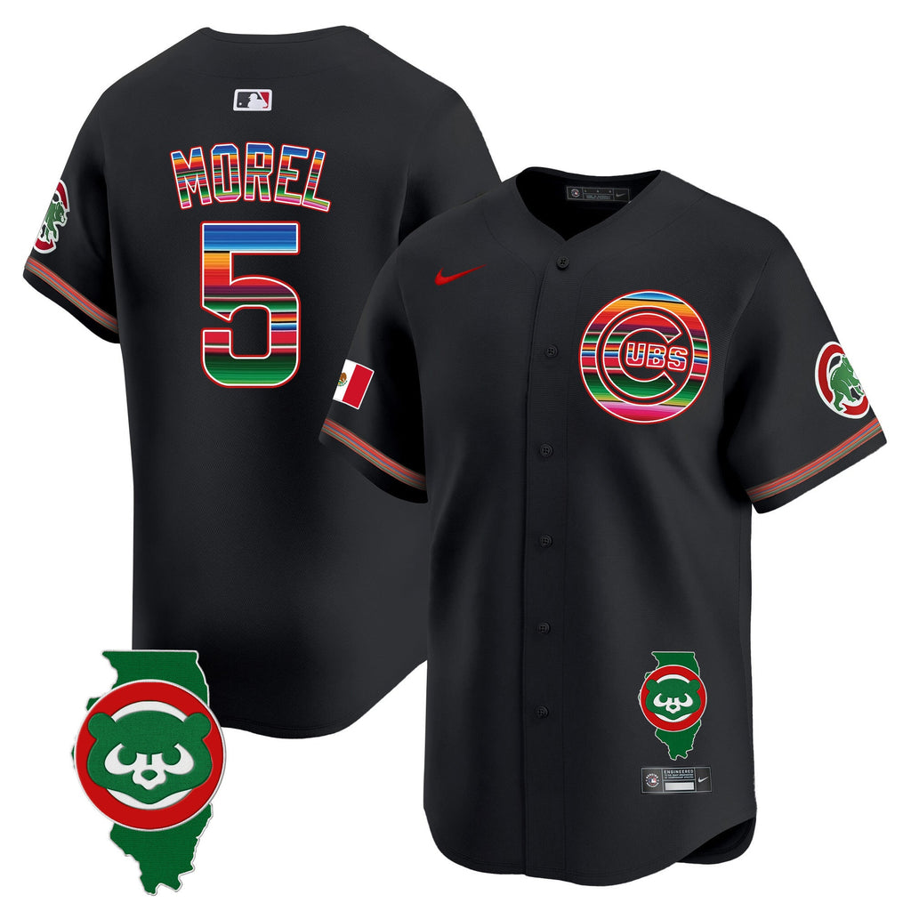 Men’s Chicago Mexico Illinois Patch Vapor Premier Limited Jersey