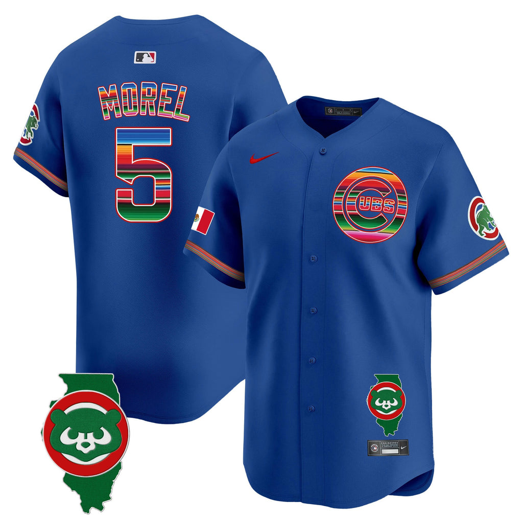 Men’s Chicago Mexico Illinois Patch Vapor Premier Limited Jersey