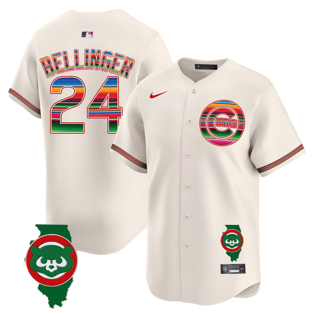 Men’s Chicago Mexico Illinois Patch Vapor Premier Limited Jersey