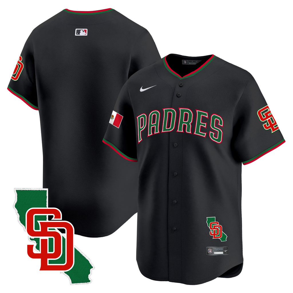Men’s Mexico California Patch Vapor Premier Limited Jersey V5