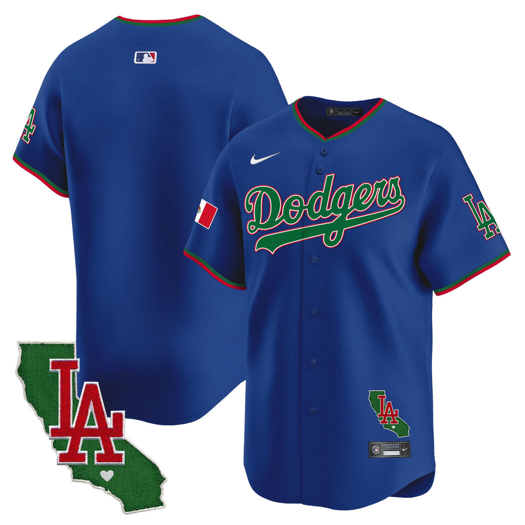 Men’s Mexico California Patch Vapor Premier Limited Jersey V4